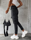 Drawstring Pants with Pockets