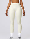 Breathable Wide Waistband Active Leggings