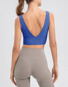 Scoop Neck Wide Strap Active Tank