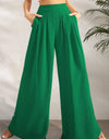 High Waist Wide Leg Pants