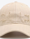 Distressed Adjustable Baseball Cap