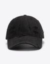 Distressed Adjustable Baseball Cap