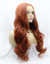 13*3" Lace Front Wigs Synthetic Long Wavy 24" 130% Density