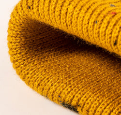 Confetti Rib-Knit Cuff Beanie