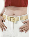 Glitter PU Leather Belt