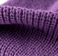 Calling For Winter Rib-Knit Beanie