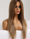 13*2" Lace Front Wigs Synthetic Long Straight 26'' 150% Density