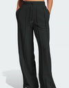 Drawstring Wide Leg Active Pants