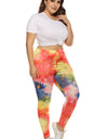 Plus Size Tie Dye Legging