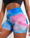 Wide Waistband High Waist Yoga Shorts