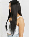 13*2" Long Lace Front Straight Synthetic Wigs 26" Long 150% Density