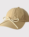 Bow Trim Adjustable Baseball Cap