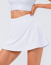 High Waist Pleated Active Skirt