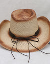 Papyrus Wide Brim Cowboy Hat