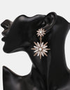 Zinc Alloy Star Shape Dangle Earrings