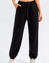 Drawstring Active Pants with Pockets