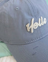 Letter Graphic Adjustable Baseball Hat