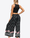 Split Wide Leg Long Pants