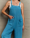 HEYSON Playful Mineral Wash Gauze Overalls