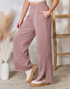 RISEN High Waist Slit Wide Leg pants