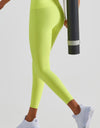 High Waist Seamless Ankle-Length Yoga Leggings