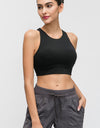 Halter Keyhole Sports Bra