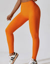 Wide Waistband Slim Fit Long Sports Leggings