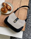 Adored Contrast Canvas Shoulder Bag