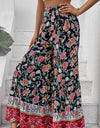 Floral High Waist Palazzo Pants