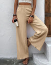 Full Size High Waist Wide Leg Pants