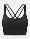 Crisscross Scoop Neck Active Tank