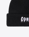 COME ON Embroidered Cuff Knit Beanie