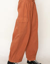 HYFVE Drawstring Cargo Wide Leg Pants