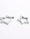 925 Sterling Silver Star Earrings