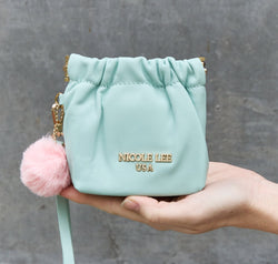 Nicole Lee USA Faux Leather Pouch