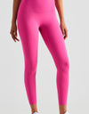 High Waist Seamless Ankle-Length Yoga Leggings