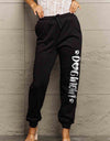 Simply Love Simply Love Full Size Drawstring DOG MAMA Graphic Long Sweatpants