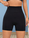 Wide Waistband Sports Shorts