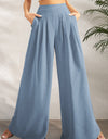 High Waist Wide Leg Pants