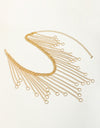 Fringe Chain Alloy Belt