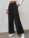 High Waist Straight Pants