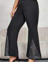 Plus Size High Waist Flare Pants