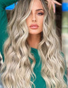 Full Machine Made Long Wave Wigs 26''