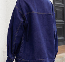 Buttoned Denim Jacket