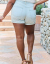 GeeGee Carissa Full Size High Waisted Denim Shorts