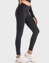 Wide Waistband Sports Leggings