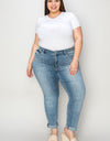 Judy Blue Full Size Cuffed Hem Slim Jeans