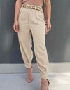 High Waist Cropped Pants