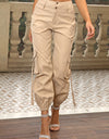 High Waist Cargo Pants