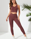 Ribbed Tank and Active Leggings Set